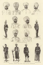 Oddziały kolonialne, które wzięły udział w procesji